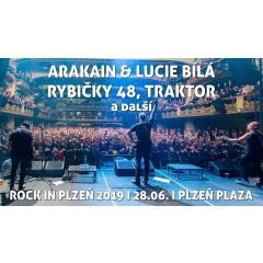 Rock in Plzeň 2019  Arakain & Lucie Bílá, Rybičky 48, Traktor