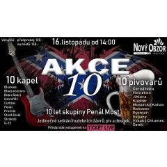 AKCE 10 - 10 kapel / 10 druhů piv / 10 let skupiny Penál