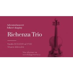 Adventní koncert Richenza Trio