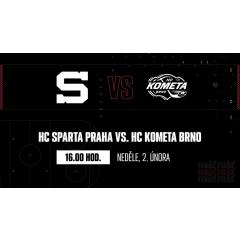 HC Sparta Praha - HC Kometa Brno