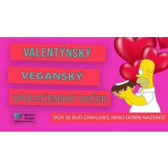 Valentýnský veganský společenský večer