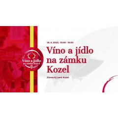 Víno a jídlo na zámku Kozel 2020