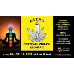 Festival zdraví, Výstaviště Kroměříž, 26.-27.11.2022