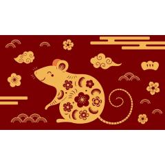 Oslava Nového čínského roku - Kovové krysy
