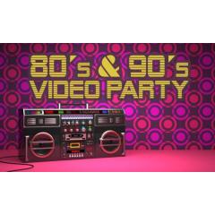 Silvestrovská Pop 80’s & 90’s video party DJ Jirka Neumann