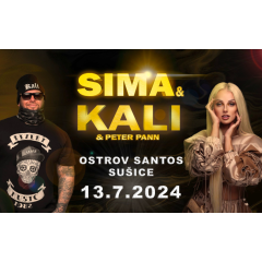 Kali & Sima + hosté • Ostrov Santos