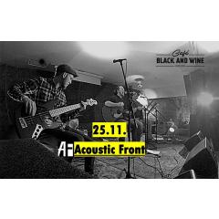 Music Acoustic Front v Black&Wine