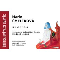 Vernisáž výstavy Marie Čmelíkové