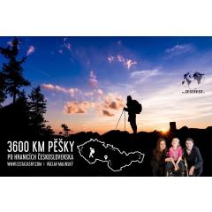 3600 km pěšky po hranicích ČSR pro dobrou věc