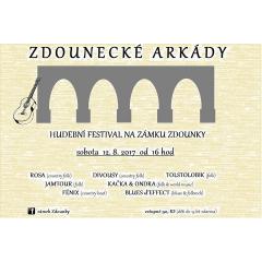Country & folkový minifestival - Zdounecké arkády 2017