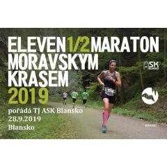Půlmaraton Moravským krasem 2019