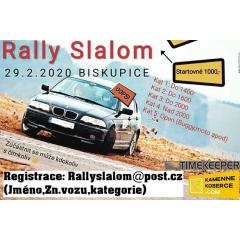 Rally Slalom Biskupice 2020