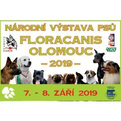 Národní výstava psů Floracanis Olomouc 2019