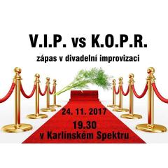 VIP vs KOPR - zápas v divadelní improvizaci