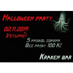 Halloween Party Kraken bar