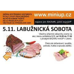 Labužnická sobota v miniUP Bazaru Liberec