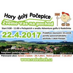 Hory doly Počepice 22.4.2017