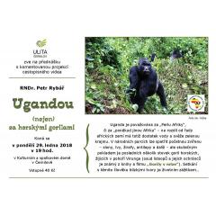 Ugandou (nejen) za horskými gorilami - přednáška RND. P.Rybáře