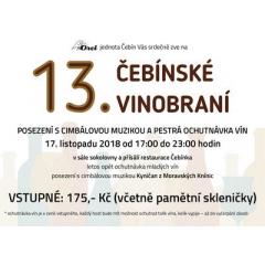 Čebínské vinobraní 2018