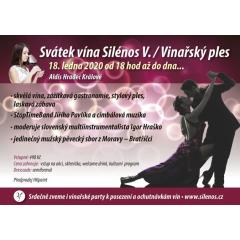 Svátek vína Silénos V.  Vinařský ples 2020