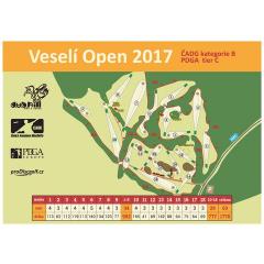 Veselí Open 2017 - discgolfový turnaj
