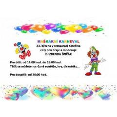 Maškarní karneval pro děti i pro dospělé 2019