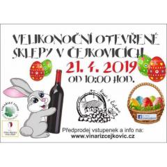 Velikonoční otevřené sklepy vinařů z Čejkovic 2019