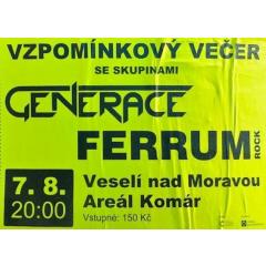 Vzpomínkový večer - Generace+Ferrum