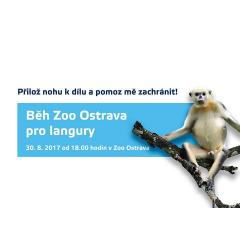 Běh Zoo Ostrava pro langury 2017