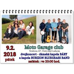 Dvojkoncert : dámská kapela Báry a Burizon Bluegrass band