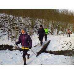 Novoroční Nordic Walking výšlap Panská Lícha