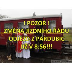 Mikulášský vlak do Třebechovic pod Orebem