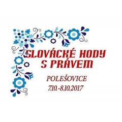 Slovácké hody s právem v Polešovicích 2017