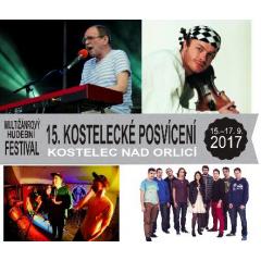 Kostelecký multižánrový hudební festival 2017