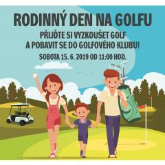 Rodinný den na golfu - den otevřených dvěří 2019