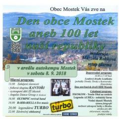 Den obce Mostek