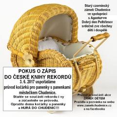 Průvod kočárků na panenky - pokus o rekord ČR