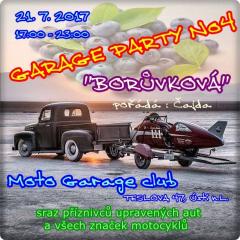 Garage party No4 - "borůvková"