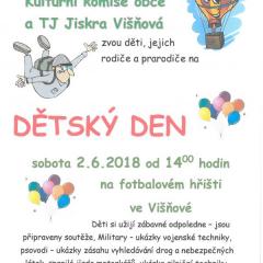 Dětský den ve Višňové 2018