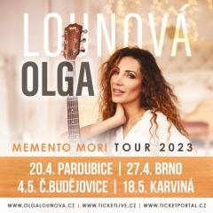 Olga Lounová - MEMENTO MORI, jarní tour 2023