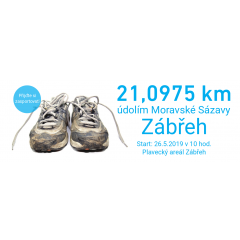 Půlmaraton údolím Moravské Sázavy 2019
