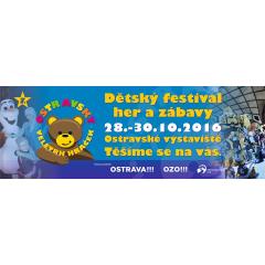 Ostravský veletrh hraček - Dětský festival her a zábavy 2016