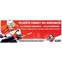 Příprava ve Vrchlabí: HC Dynamo Pardubice – Adler Mannheim