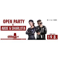 OPEN PARTY ★ Abde & Sharlota ★ Továrna Jilemnice