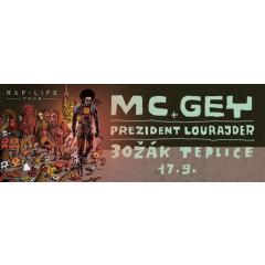 MC Gey RλP-LIFE tour / Teplice / + Prezident Lourajder