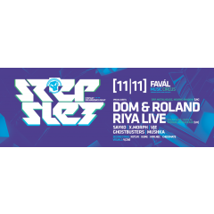 Stepslet *** w/ Dom&Roland & Riya live