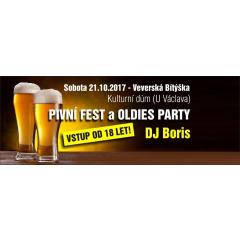 Pivní fest a Oldies party - Veverská Bítýška