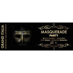Masquerade party v Grand Italia