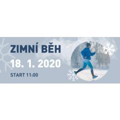 Zimní běh a caniscross Hlučín 2020
